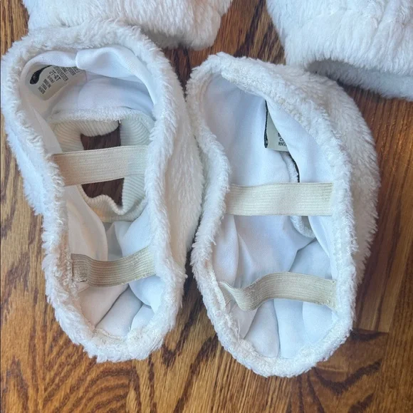 Adorable Toddler  White Fleece Bunny Costume, size 2T-4T - Picture 4 of 10